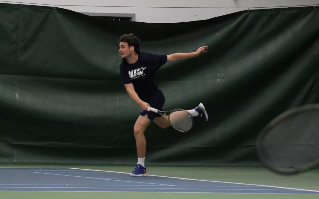 Antonio Ayerbe Streubel playing tennis