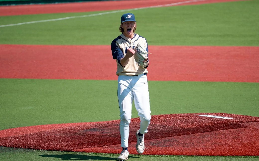 Mark Deccico celebrates win