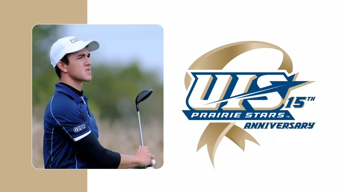 Talon Supak UIS men's golfer