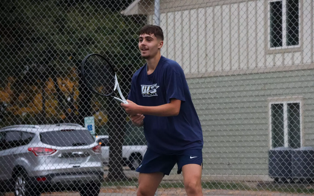 Miran Todorovic playing tennis