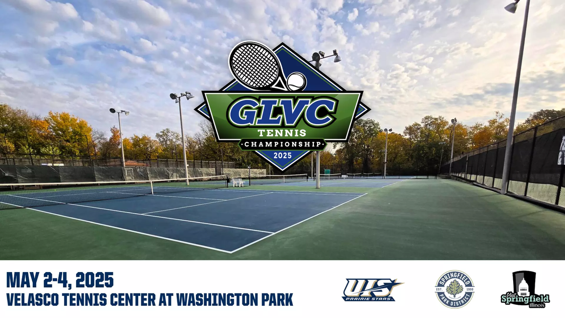 GLVC Tennis Championship. May 2-4, 2025. Velasco Tennis Center at Washington Park