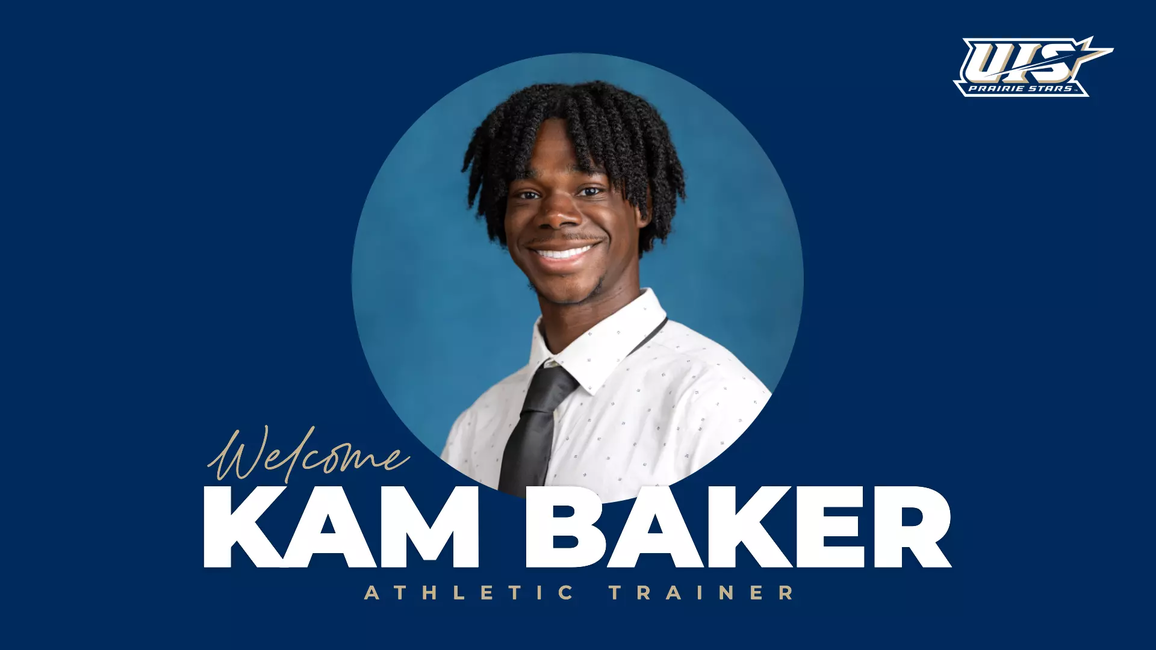 Welcome Kam Baker, Athletic Trainer, Kam's headshot