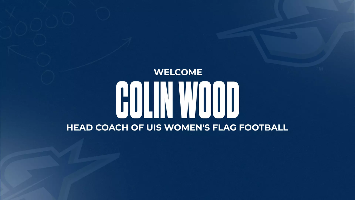 Welcome Colin Wood, head coach of UIS women's flag football