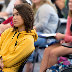 students in class