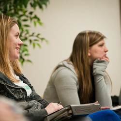 students in class