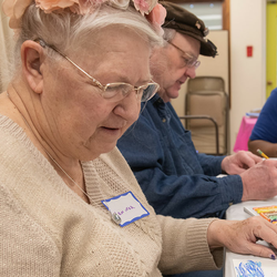 elderly people coloring