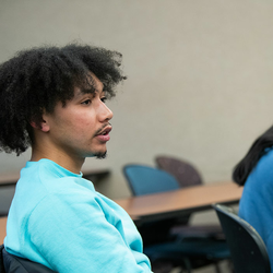 students in class