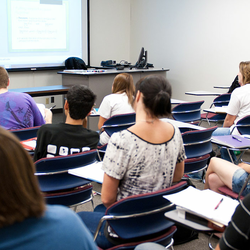students in class