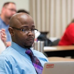 students in class