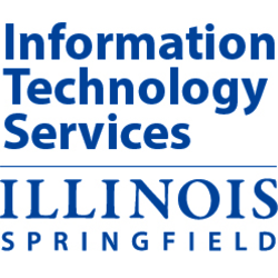 Information Technology Services University of Illinois Springfield logo.