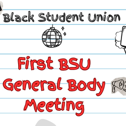 First BSU General Body Meeting 