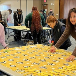 Fleece and Thank You - Blanket Making Project 