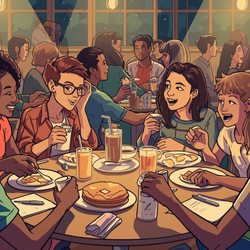 Late-Night Breakfast: Fuel for the Finish Line!