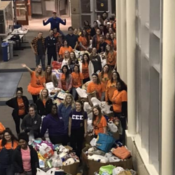 Trick or Treat For Canned Goods Collection Party