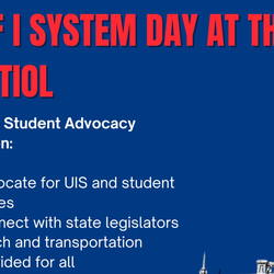 Tabling for U of I System Lobby Day!