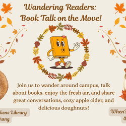 Wandering Readers: Book Talk on the Move!