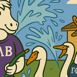 Splash-a-Swan x Blast-a-Beta