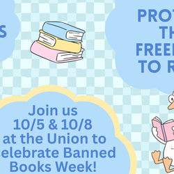 Banned Books Week Tabling