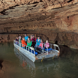 Cave Tour and Camping at Indiana Caverns