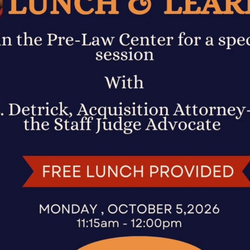 LUNCH AND LEARN WITH WILLIAM L. DETRICK