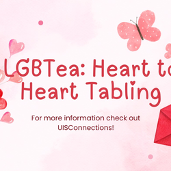 Tabling for LGBTea: Heart to Heart
