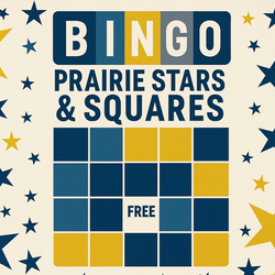 Stars & Squares Bingo