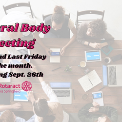 Rotaract Club General Body Meeting