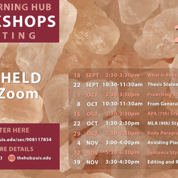 Writing Workshop: Avoiding Plagiarism