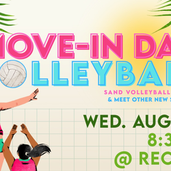3rd Annual Move-In Day Volleyball & Games