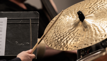 drum being played