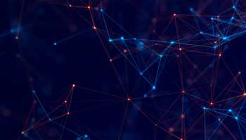 network lines and dots