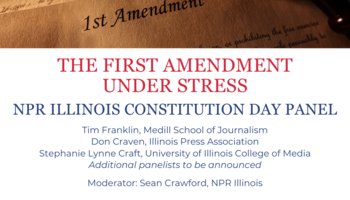 First Amendment Under Stress Panel flyer