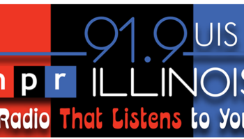 NPR Illinois 50th Anniversary Exhibit logo