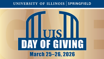 University of Illinois Springfield Day of Giving logo.