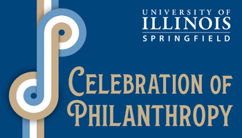 University of Illinois Springfield, Celebration of Philanthropy logo.