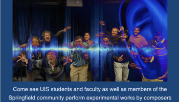 Make A Noise Ensemble Flier With Photo and Concert Information