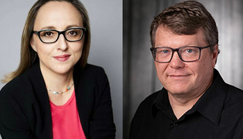 Alexandra Fillindra and John Transue