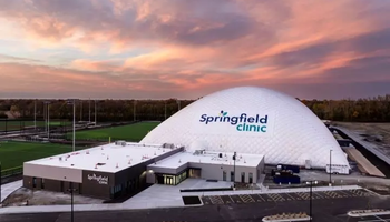 A photo of the Springfield Clinic Dome at Scheels Sports Park