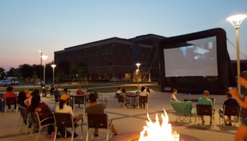 Movie Night on the Quad