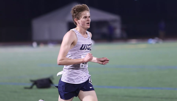 Ryan Kris running outdoor track