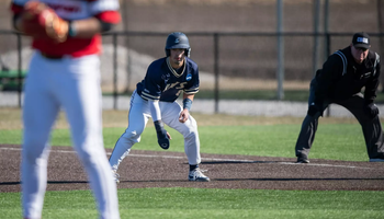 Noah Caceres on first base