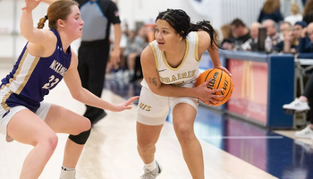 Kayla Rice #3. Women's basketball vs. McKendree Thursday, February 6, 2025.