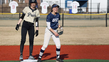 The UIS Softball team played a doubleheader home opener today against Purdue Northwest at Spartan Sports Park in Chatham.