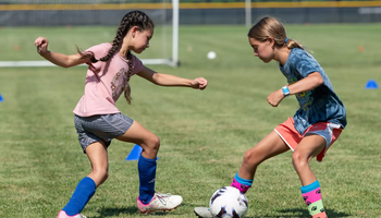 Mens and womens soccer camp Tuesday, July 15, 2025.