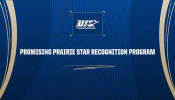 Promising Prairie Star Recognition Program. UIS Athletics logo