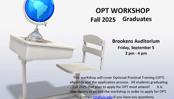 OPT Workshop for Fall 2025 Graduates