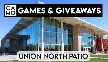 CAMO Welcome Table & Giveaways