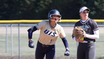 Sophie Rivera on-base celebration