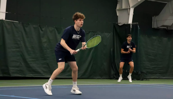 Kai Van-Roon playing doubles