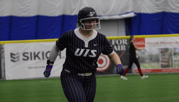 Emme Steward running the bases